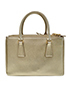 Double Zip Lux Tote Mini, back view